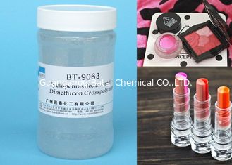 BT-9063 het kleurloze Mengsel van het siliconeelastomeer, Schoonheidsmiddelen Grondstoffen wordt gebruikt voor het Product van de Zonbescherming
