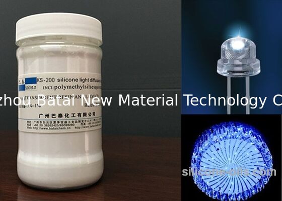 Lichteverspreidingsmiddel van siliconen met lage verliezen