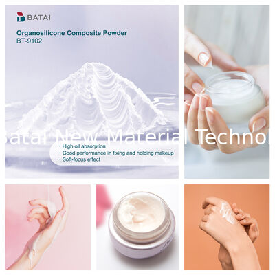 12 het Rubberpoeder Vinyldimethicone Methicone Silsesquioxane Crosspolymer van het micronsilicone in Huidzorg