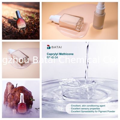 Uitstekende spreidbaarheid Caprylylmethicon voor viscositeit 25C mPa·s 3-8 en Kenmerken