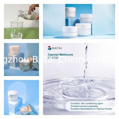 milieuvriendelijke speciale chemische stof caprylylmethicone / vluchtige silicone-olie voor de formulering van zonnebrandmiddelen