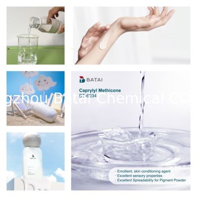 milieuvriendelijke speciale chemische stof caprylylmethicone / vluchtige silicone-olie voor de formulering van zonnebrandmiddelen