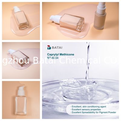 Caprylylmethicone Methicone-derivaat voor BB-crème Refractieve index n/20D 1.4000 1.4200