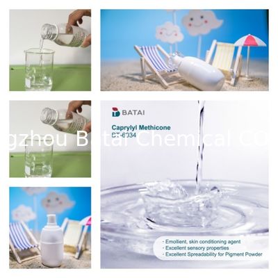 Uitstekende spreidbaarheid Caprylylmethicon voor viscositeit 25C mPa·s 3-8 en Kenmerken