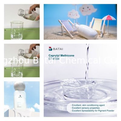 Uitstekende spreidbaarheid Caprylylmethicon voor viscositeit 25C mPa·s 3-8 en Kenmerken