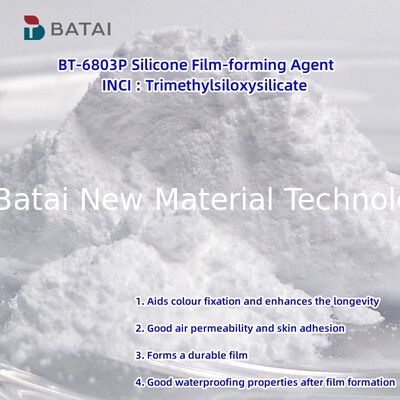 Waterproof Film Former Trimethylsiloxysilicate MQ Resin Powder For Smudge-proof Color Cosmetics