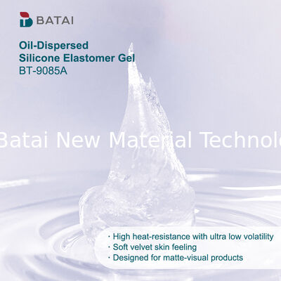 D5-vrij siliconen elastomeergel met matte afwerking Niet-vluchtige formule en zacht-focus vervaagend effect voor lipmodder