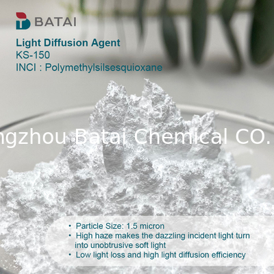Witte Lichte de Verspreidingsagent With Particle Size Nevel 68554-70-1 van het Siliconepoeder van de 1,5 Micronverhoging
